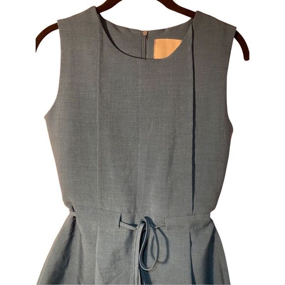 Refill Woman’s Green Front Tie Mini Dress Size 4 - Picture 4 of 6